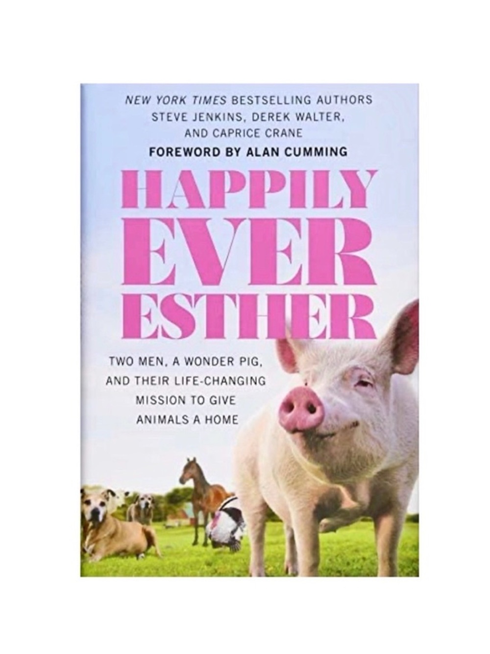 Happily Ever Esther Wonder Pig Biography Hardback